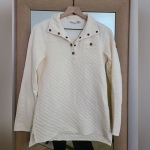 L.L Bean Quilted Pullover